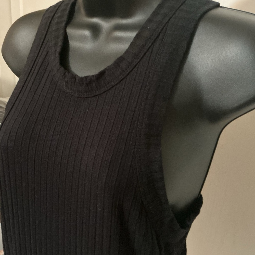 FP Movement by Free People Ribbed Tank Top..Black sz L